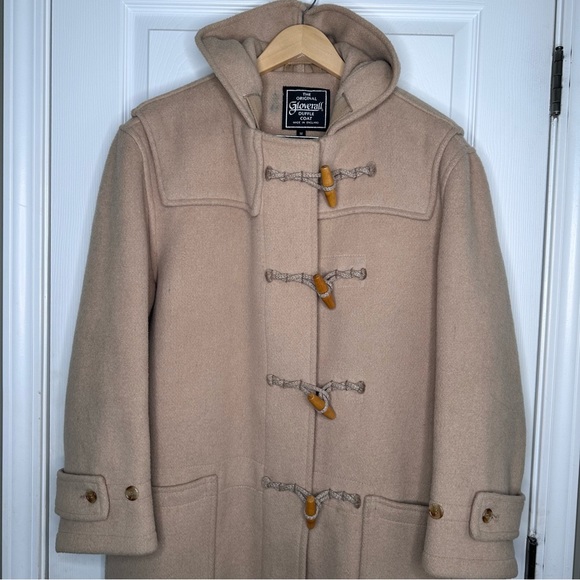 Gloverall Original Wool British Hooded Duffle Coat Size Medium - Picture 5 of 11